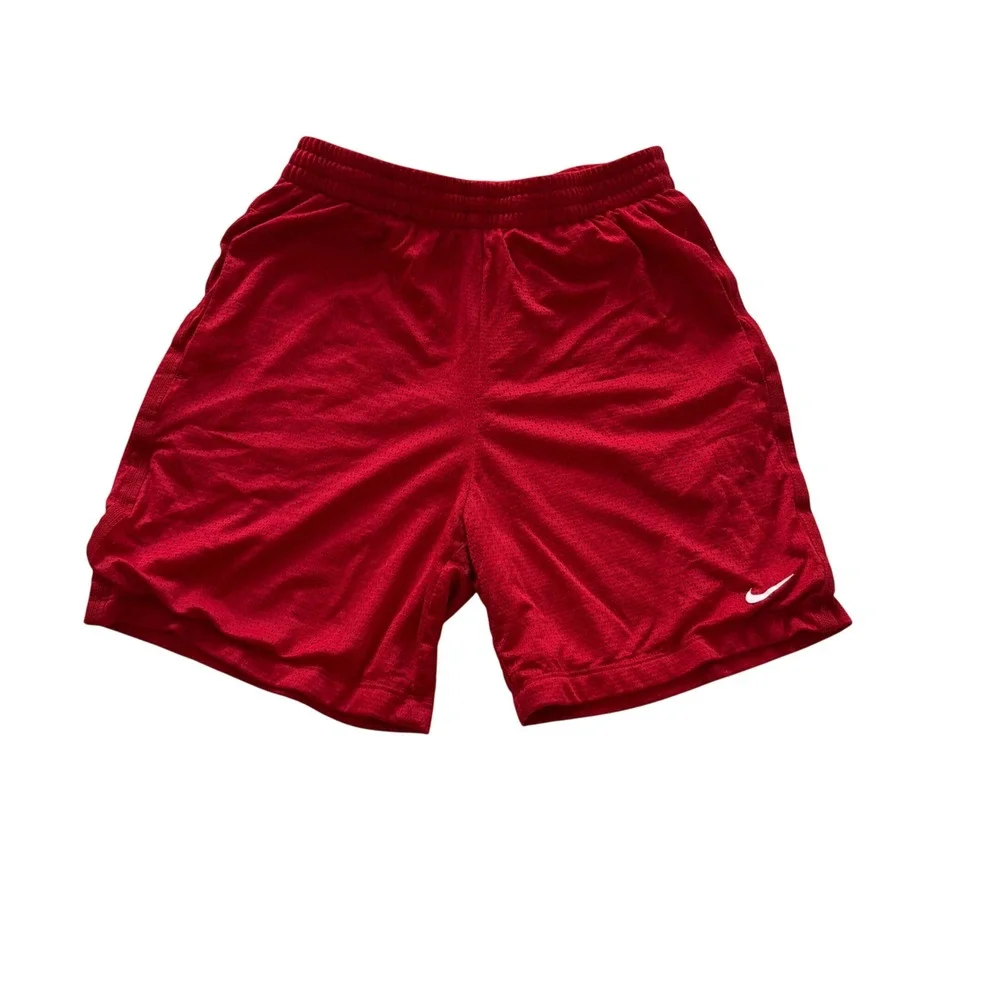 Nike NBA Basketball Shorts Kids M 10-12 Red Navy Blue Athletic Mesh Bundle